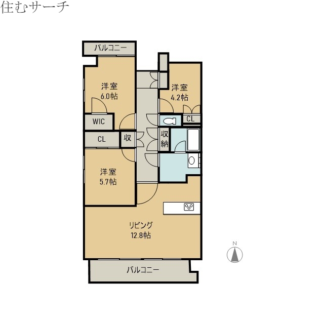 パレ久保田の間取り