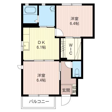 パインバレイHの間取り