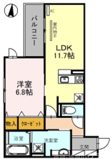 【ラ ネージュの間取り】