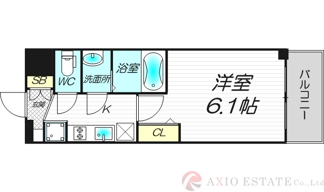 プレサンス東三国駅前グランクラスの間取り