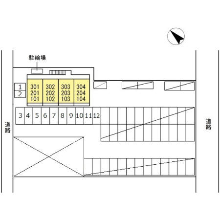 【福山市東川口町のアパートのその他共有部分】