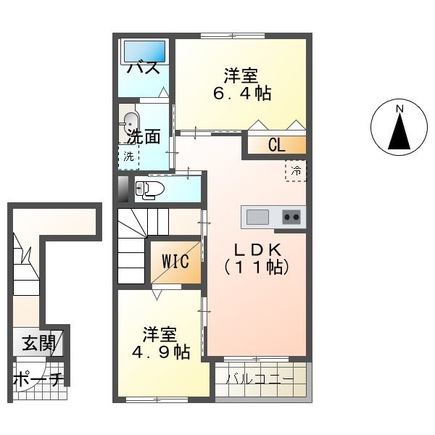 グリーンルームの間取り