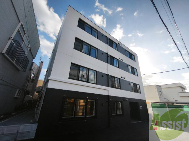 建物外観　札幌市白石区平和通６丁目「ｃｏｆｆｒｅｔ（コフレ）平和通６」