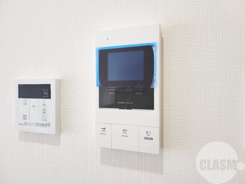 セキュリティ　来訪者が確認できるモニターホン♪