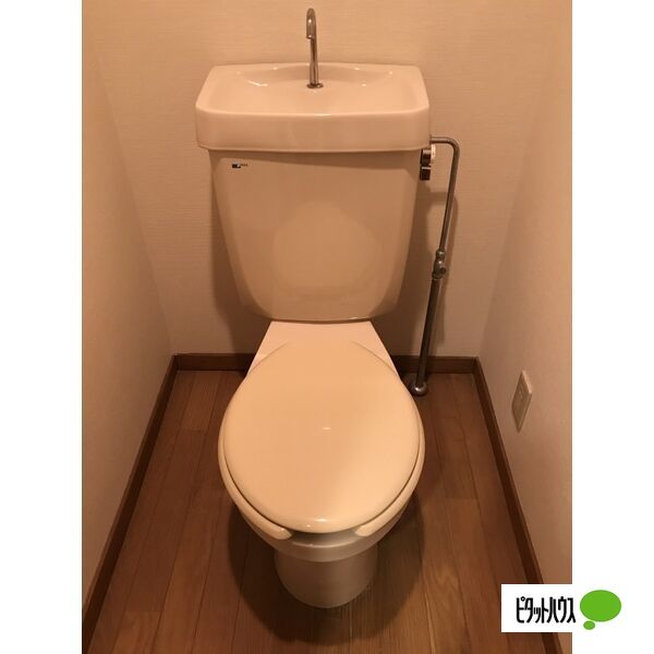 トイレ　他号室の写真です。