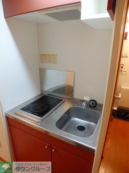 キッチン　2口電気コンロ