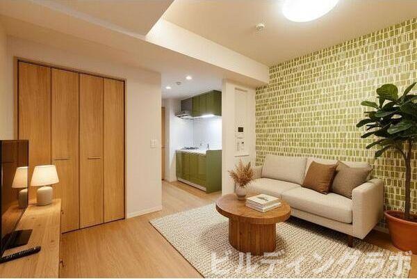 収納　モデルルームの為、家具小物等はつきません。