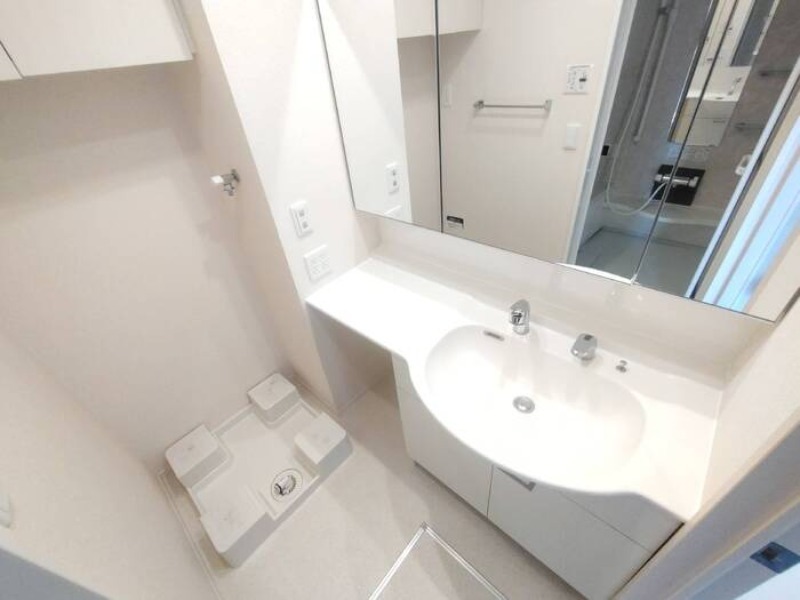 洗面設備　図面と現状に相違がある場合には現状を優先