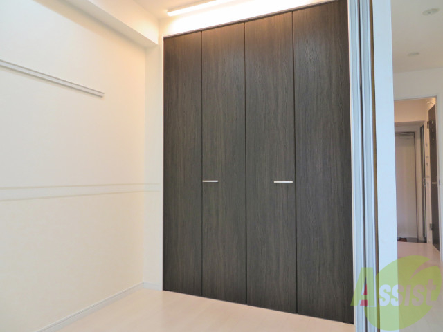 収納　クローゼットがあります。荷物が多い方でも安心。