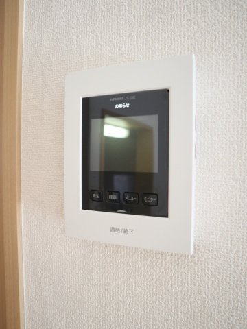 セキュリティ　TV付きインターホンでセキュリティ面も安心です