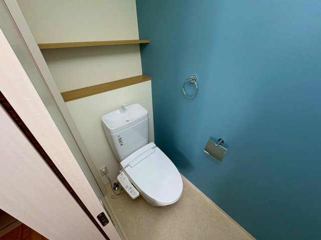 トイレ　ゆったりとした空間のトイレです