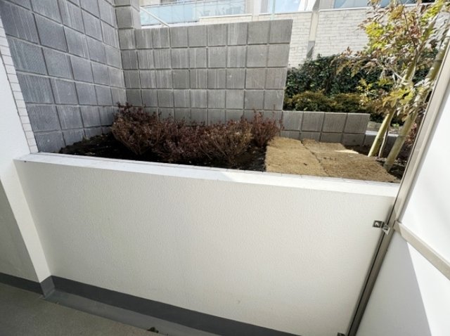 バルコニー　広々としたバルコニーです