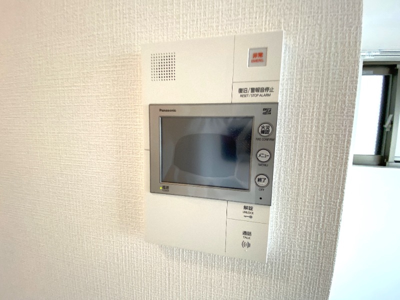 セキュリティ　来客時に活躍です。