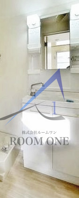 洗面設備　洗面台です。