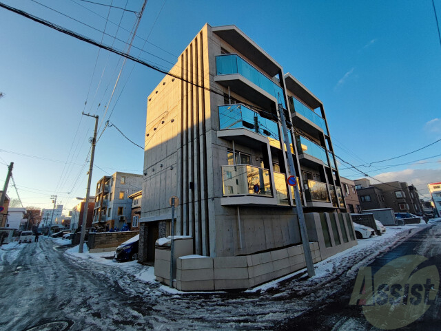 建物外観　札幌市北区麻生町「ＴＨＥＲＥＳＩＤＥＮＣＥＡＳＡＢＵ」