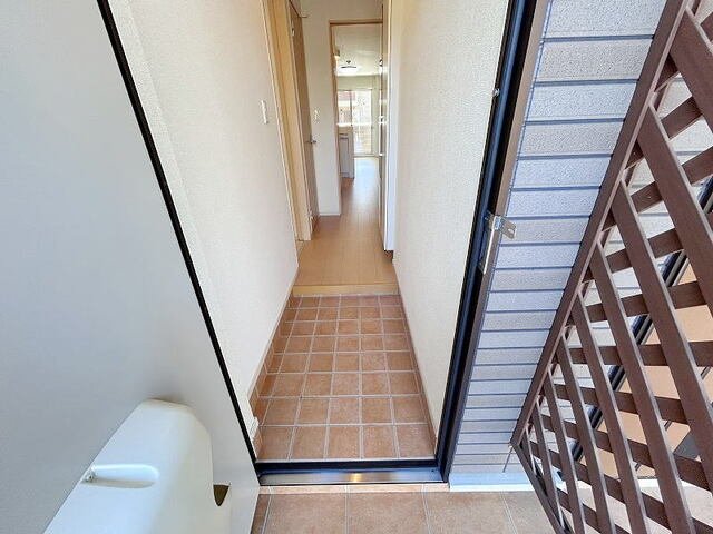 玄関　きれいな玄関です