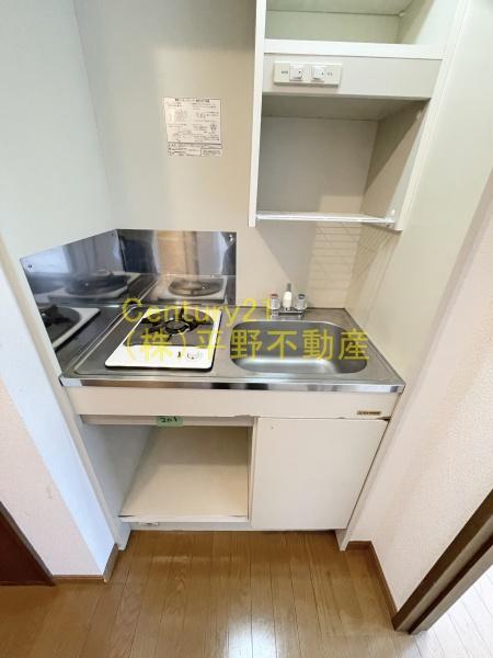 ヴィラージュ1のキッチン写真