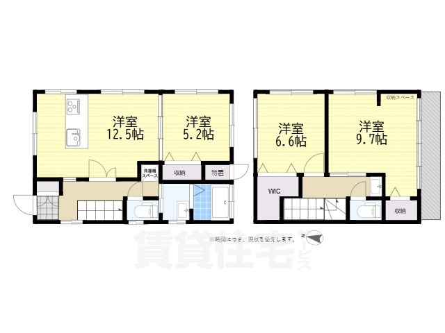 北烏山3丁目戸建の間取り写真