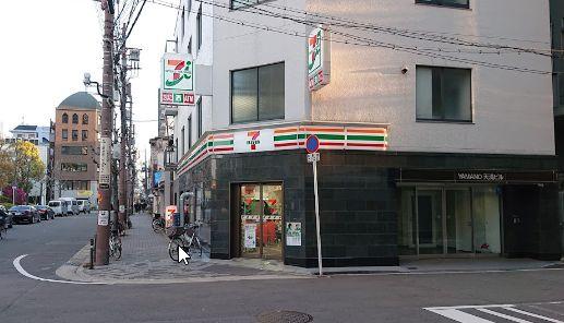 コンビニ　セブンイレブン 大阪アメニティパーク前店（コンビニ）まで214m