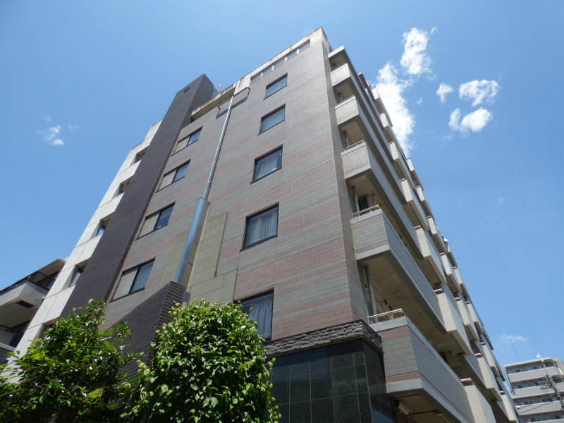 建物外観　駅前オートロックマンション！