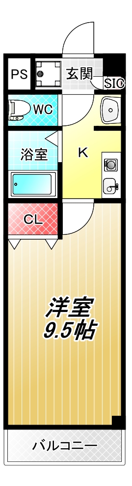 プリムヴェールの間取り写真