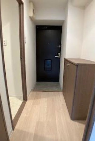 玄関　落ち着いた玄関です