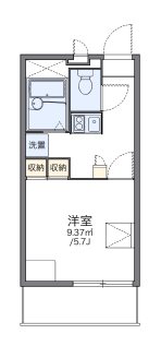 八王子市高倉町のアパートの間取り