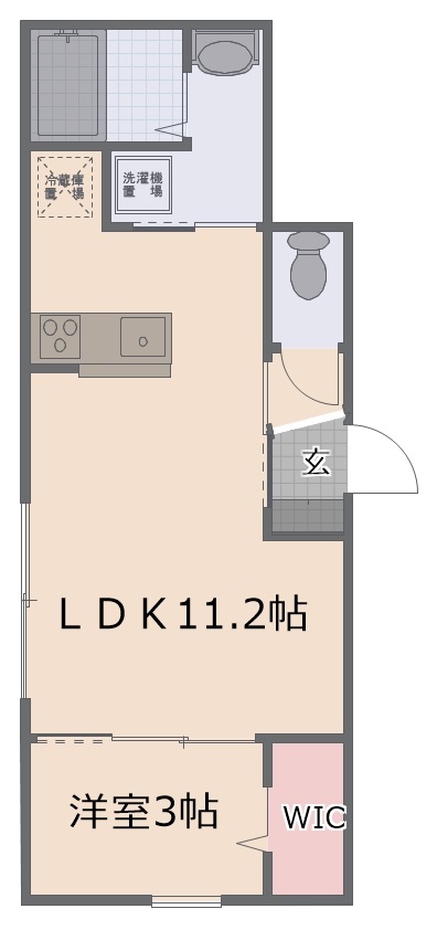 ソフテイルの間取り