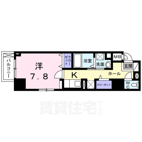 ＡＺｒｅｓｉｄｅｎｃｅ草津本陣の間取り