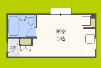 東洋ライオンズマンション淀川の間取り