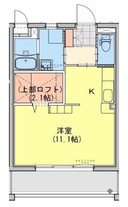 M10.牟田町Iの間取り