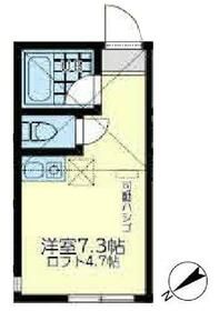 神奈川県横浜市南区別所５（アパート）の賃貸物件の間取り