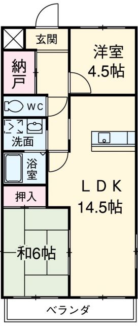 【エトワール三郷の間取り】