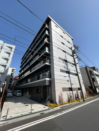 【墨田区押上のマンションの建物外観】