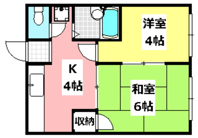 オプス正雀の間取り