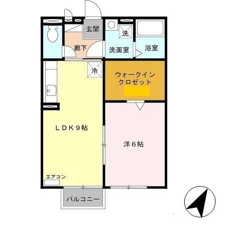 リビングタウン加古川西の間取り