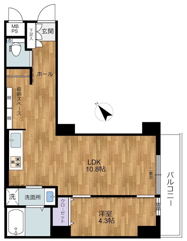 タク・シティハイツ西小山の間取り