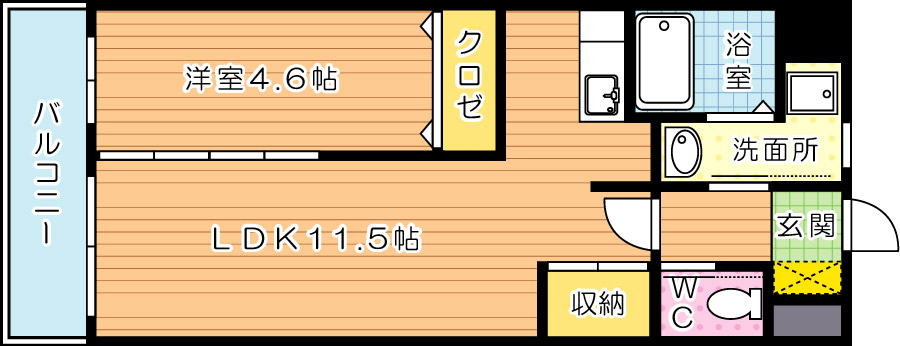 シグナスの間取り