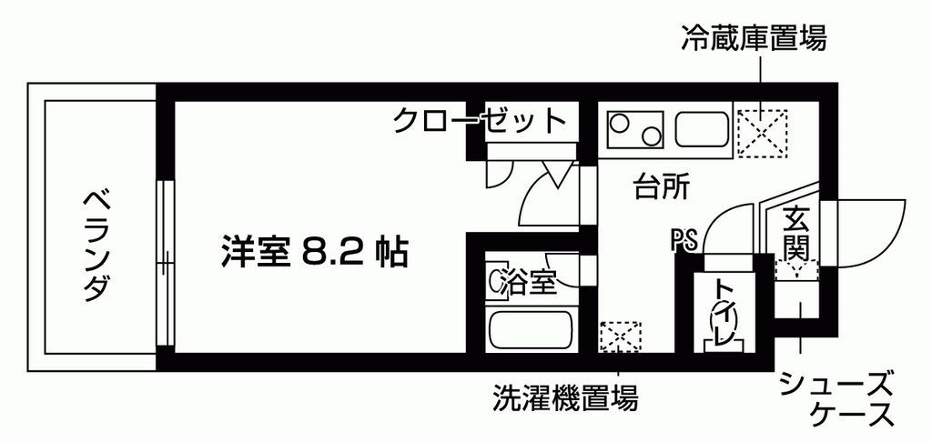 大須レジデンスの間取り