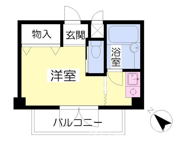 綾歌郡宇多津町浜二番丁のマンションの間取り