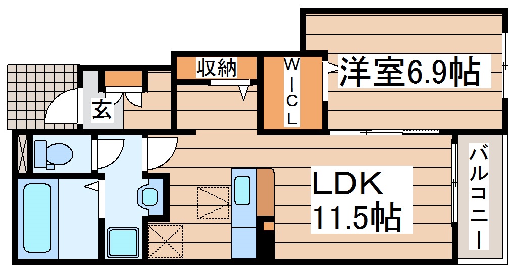 グランドメゾンの間取り