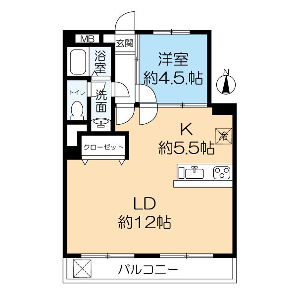 ツインライフ武庫之荘Ａの間取り