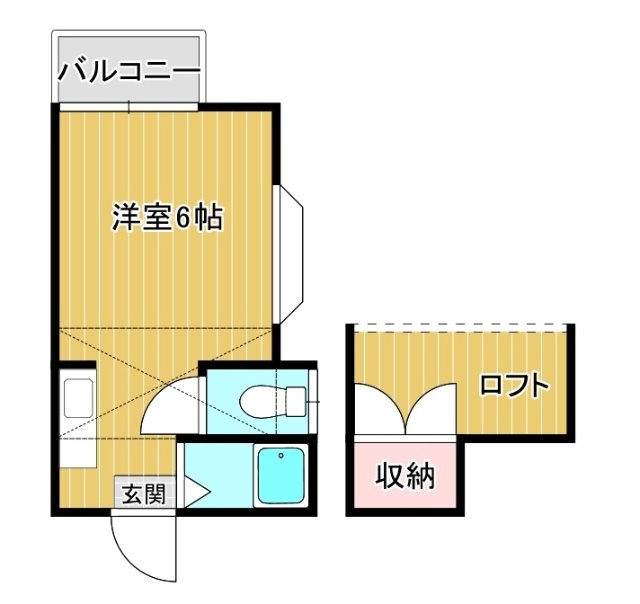 グランドエクセル名切の間取り