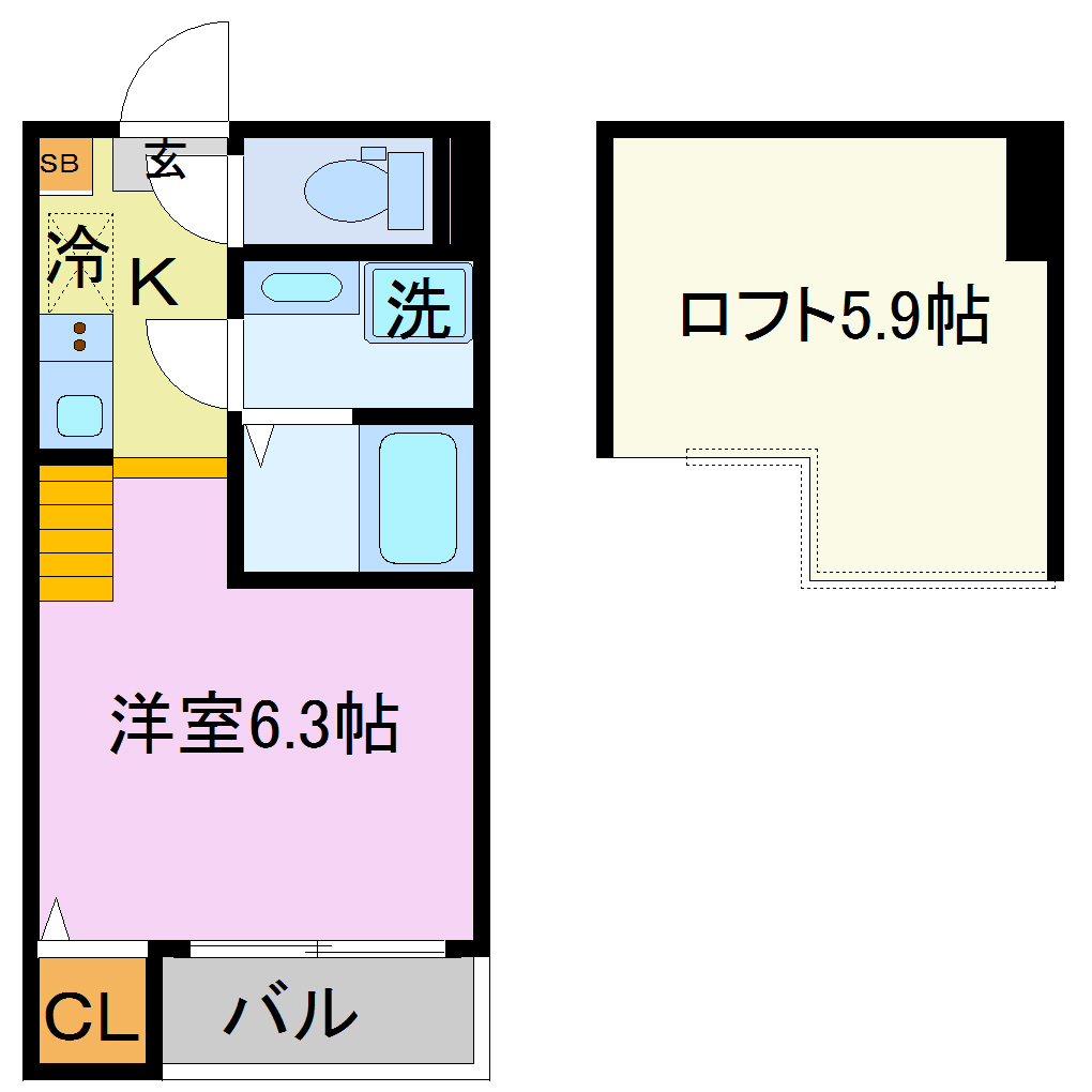 ルーセントフォレストの間取り