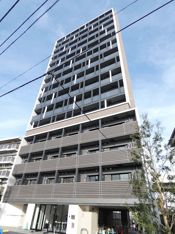 【品川区南品川のマンションの建物外観】