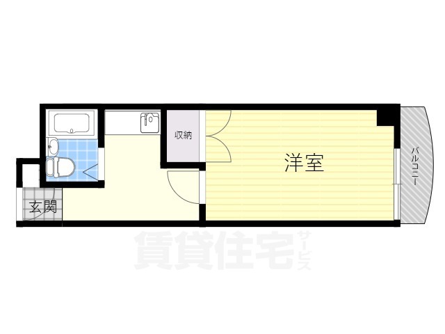 茨木市主原町のマンションの間取り