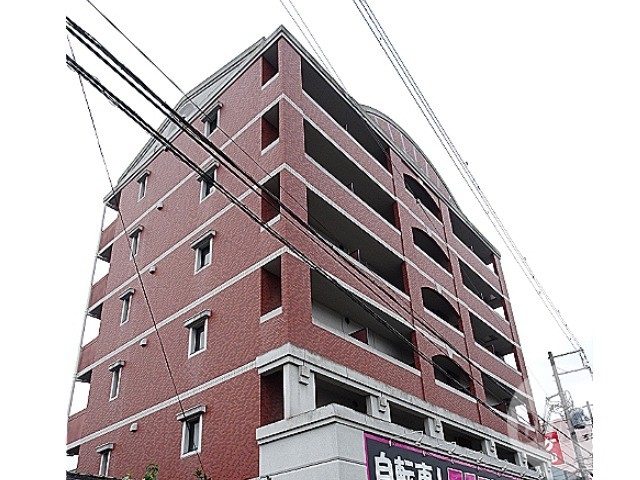 【堺市北区北花田町のマンションの建物外観】