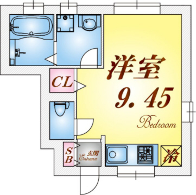 ステラ野田の間取り