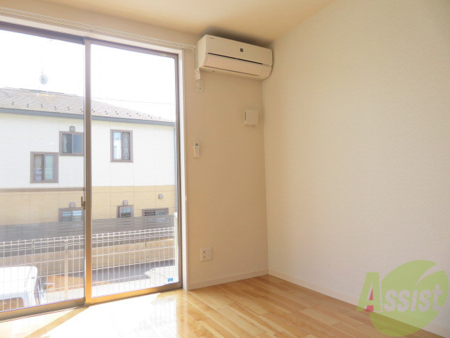 その他設備　エアコンが付いていますので寒暖対策もばっちり。