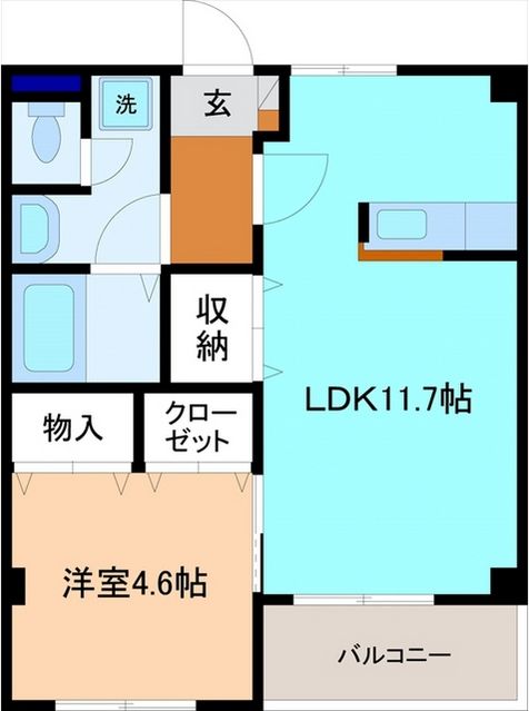 MEGEREの間取り写真